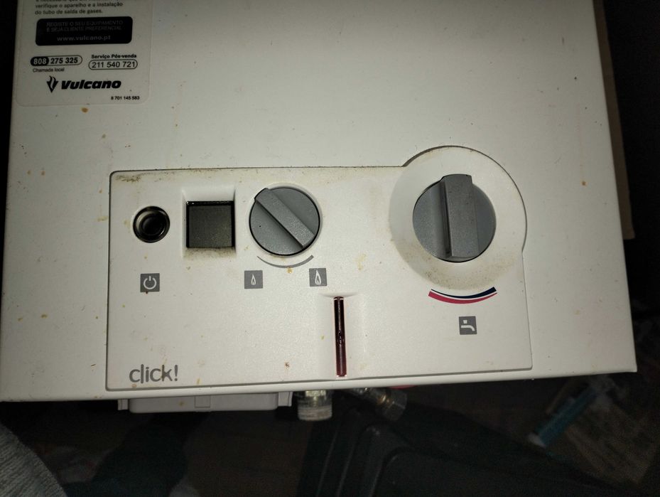 Esquentador Vulcano Clic