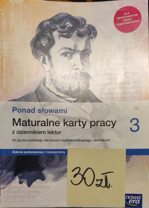 Ponad słowami 3 Maturalne karty pracy