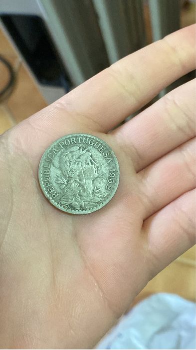 Moeda 1 escudo de 1952