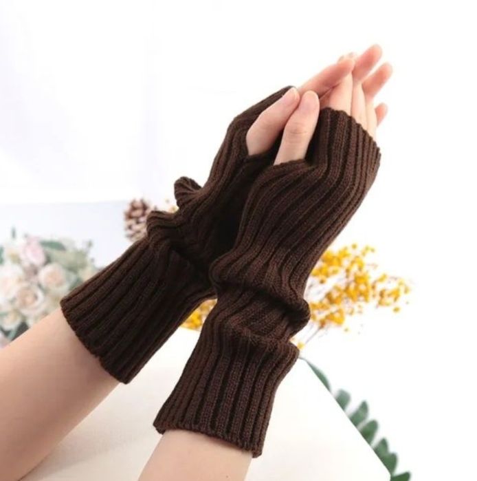 Czekoladowe Mitenki Ściągaczowe