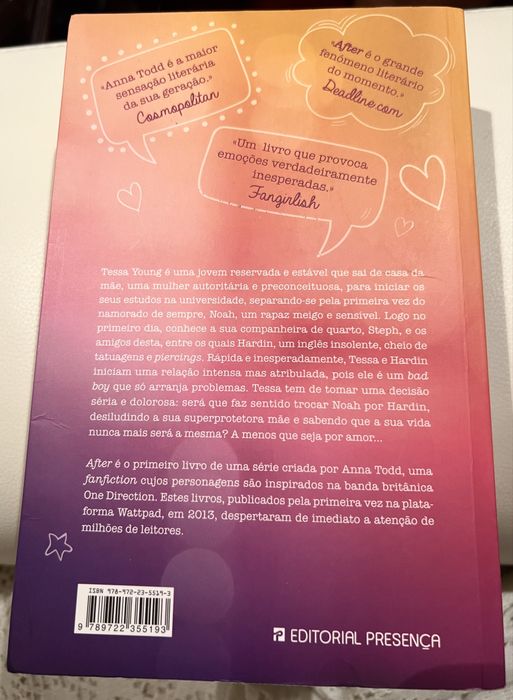 Livro After - Anna Todd