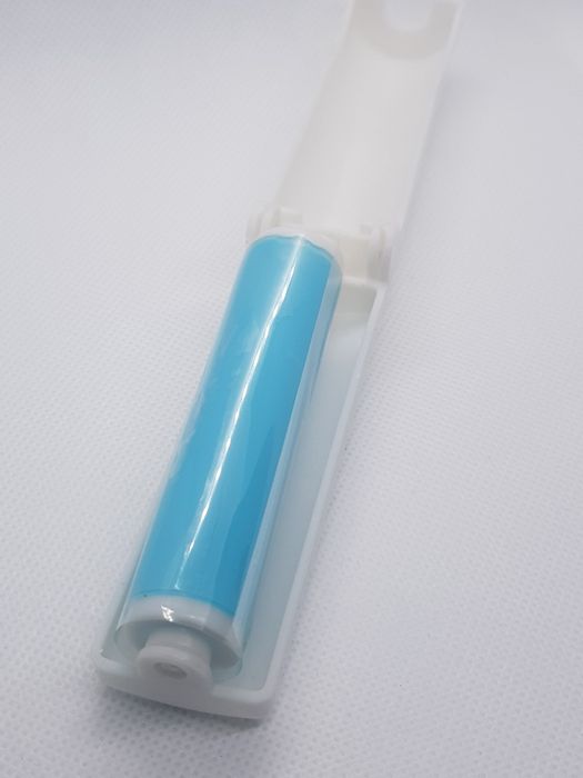Rolo pequeno portátil tira pelos silicone lavável