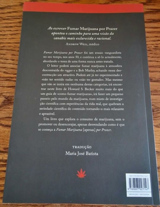 Fumar Marijuana por Prazer de Howard S. Becker