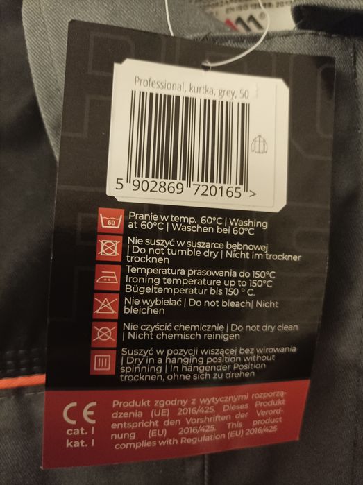 Bluza / kurtka robocza Professional r. 50 Ubranie robocze
