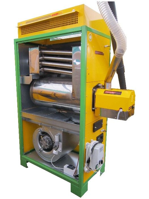 Nagrzewnica pelletowa PLV 20-45kW thermostahl