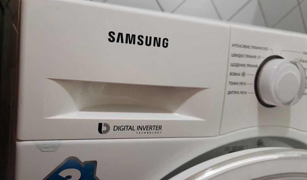 Стиральная машина Samsung ECO Bubble 6 кг WW60K42106WDUA