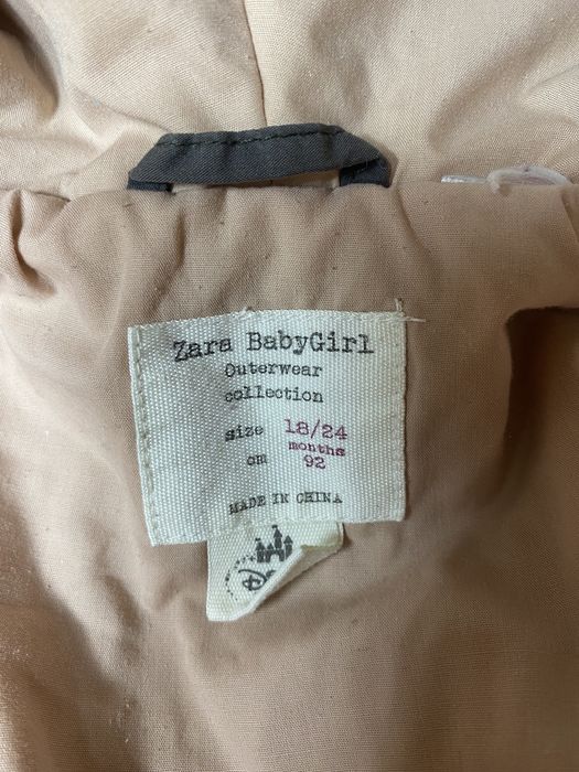 Курточка Zara для дівчинки