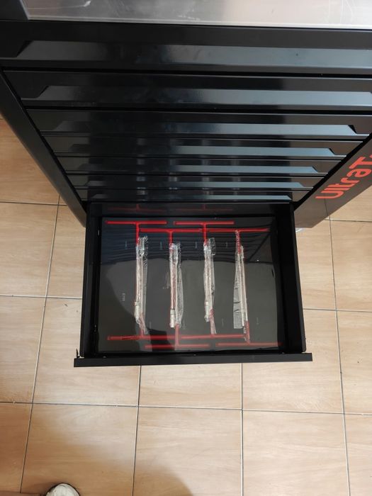 Carrinho de ferramentas ultratoolz 8/8 gavetas cheias de ferramentas