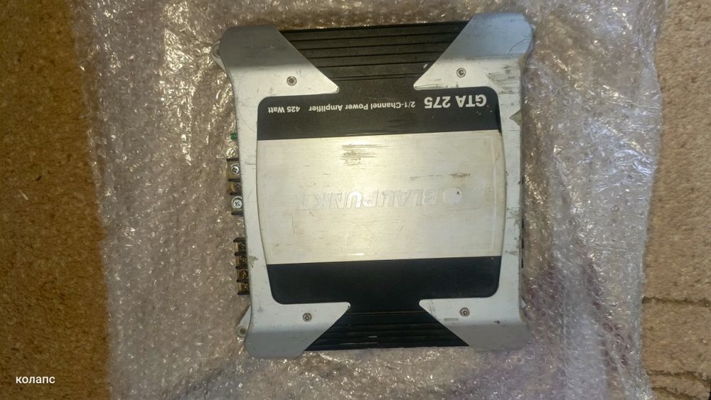 Підсилювач 2х канальний Blaupunkt GTA 275