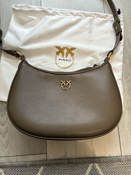 Torebka half moon Pinko khaki