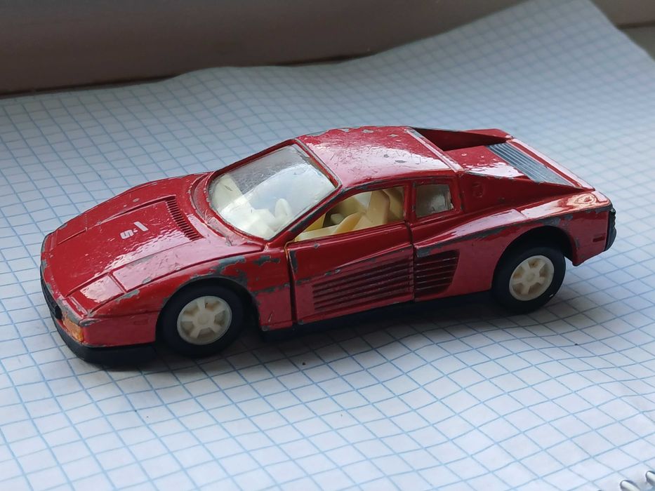 【未開封】Hot Wheels Ferrari Testarossa #1302 ferrari testarossa - купити іграшки для дітей - Ціна на OLX.ua