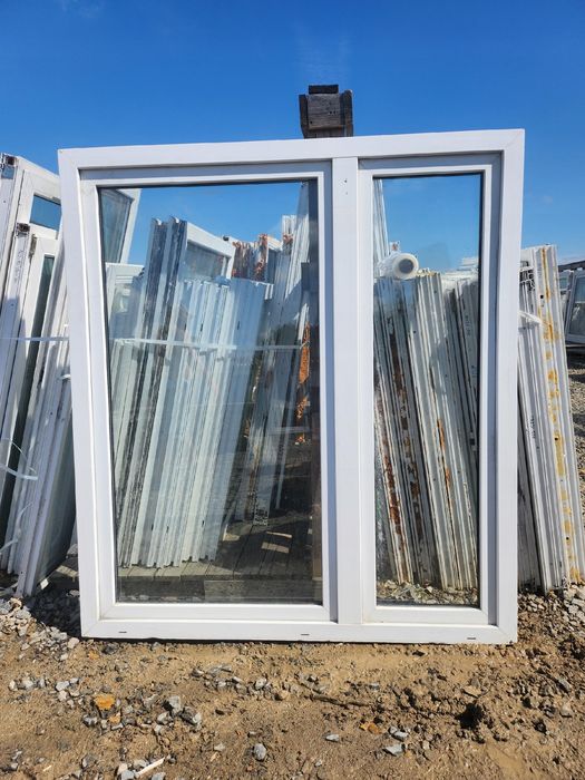 OKNA Używane 147x163 OKNO KacprzaK Plastikowe PCV Białe Lider Okna OLX