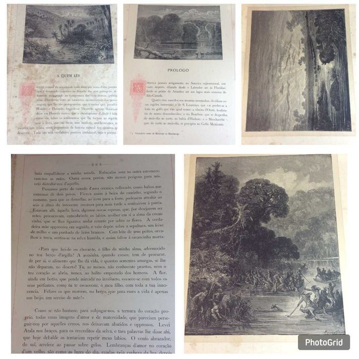 Atala / Chateaubriand ; Gustavo Doré, trad. de Guilherme Braga, 1884