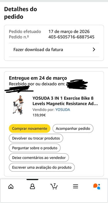 Bicicleta estática