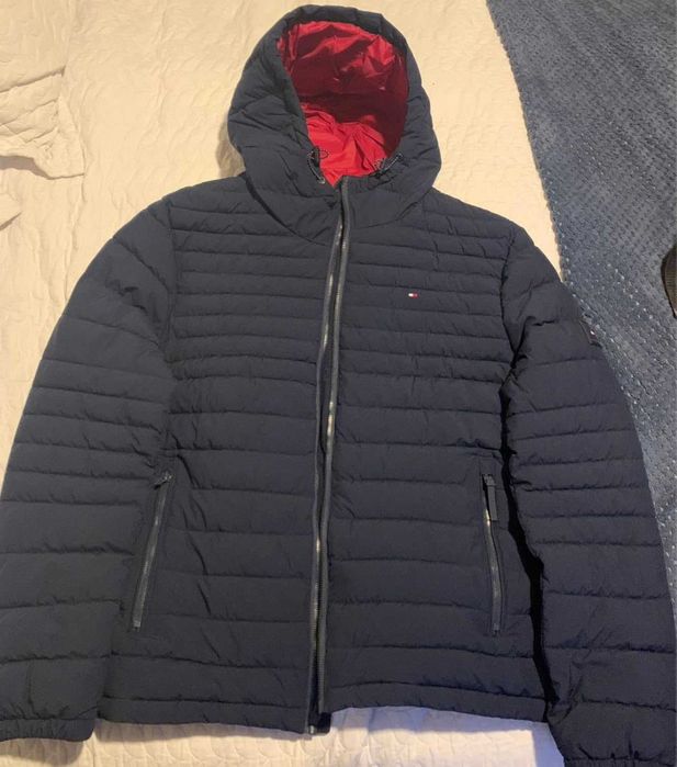 Сезонна знижка ! Чоловіча куртка Tom_my Hil_figer. Оригінал. З США. Нова. Роз. М Синя