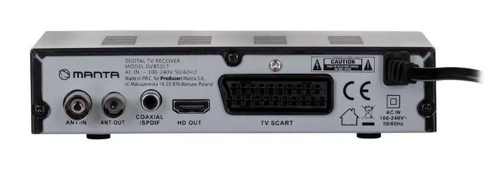 Telewizor Sony KDL-40U4000 + dekoder Manta DVBT017 + pokojowa antena