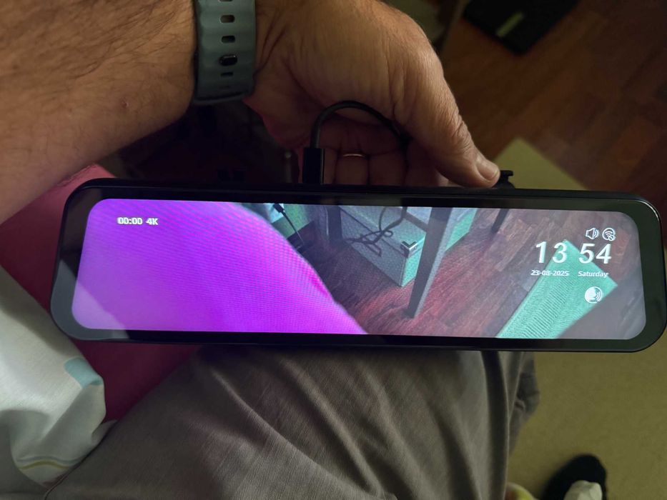 Espelho WOLFBOX G900 TriPro dashcam