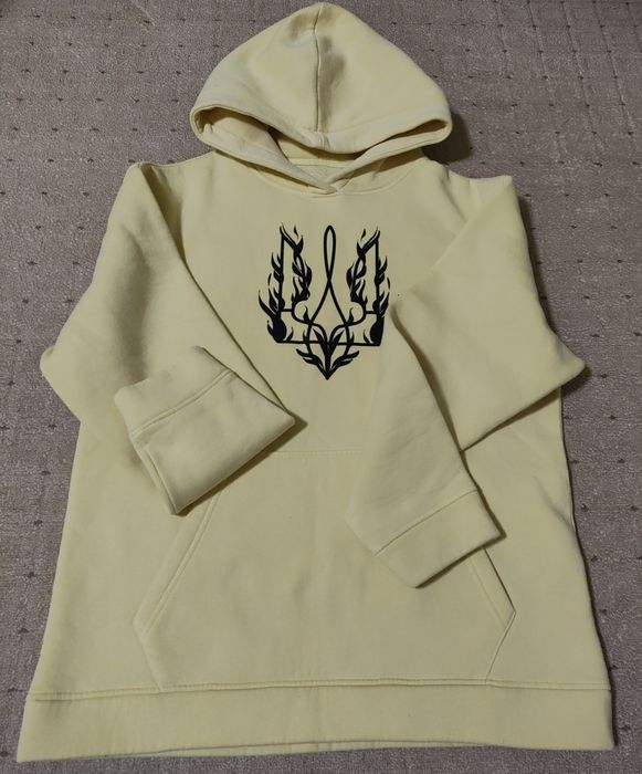 Худі жовте унісекс , розмір М