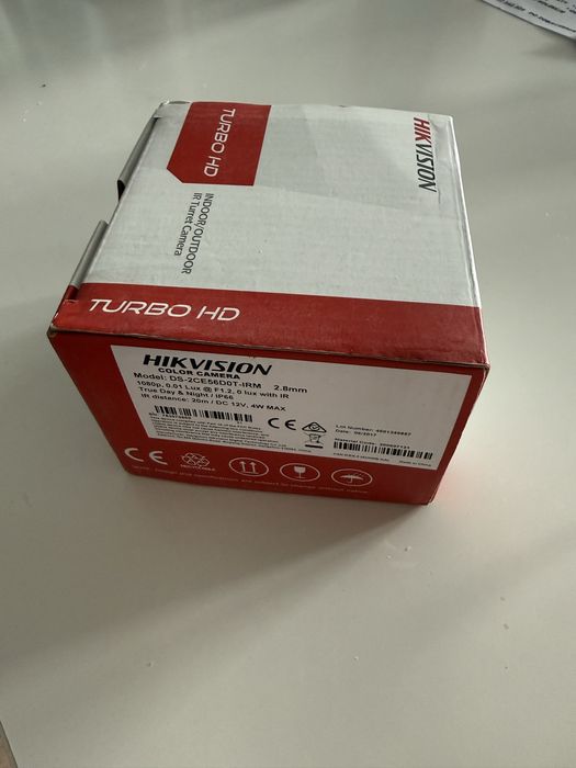 Kamera HIKVISION DS-2CE56D0T-IRM 2.8mm 8 sztuk