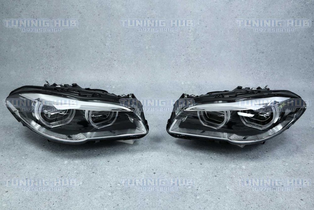 BMW 5 F10 F11 фари передні рест дорест full led адаптив лед ліва права