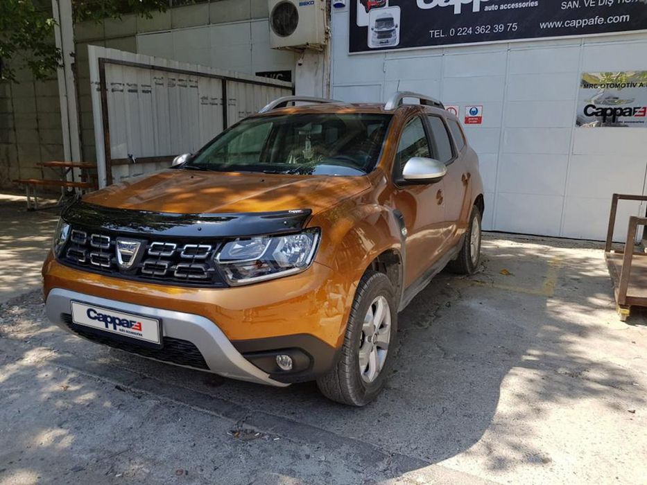 Dacia Duster 2018-2024 рр. Дефлектор капоту (EuroCap)