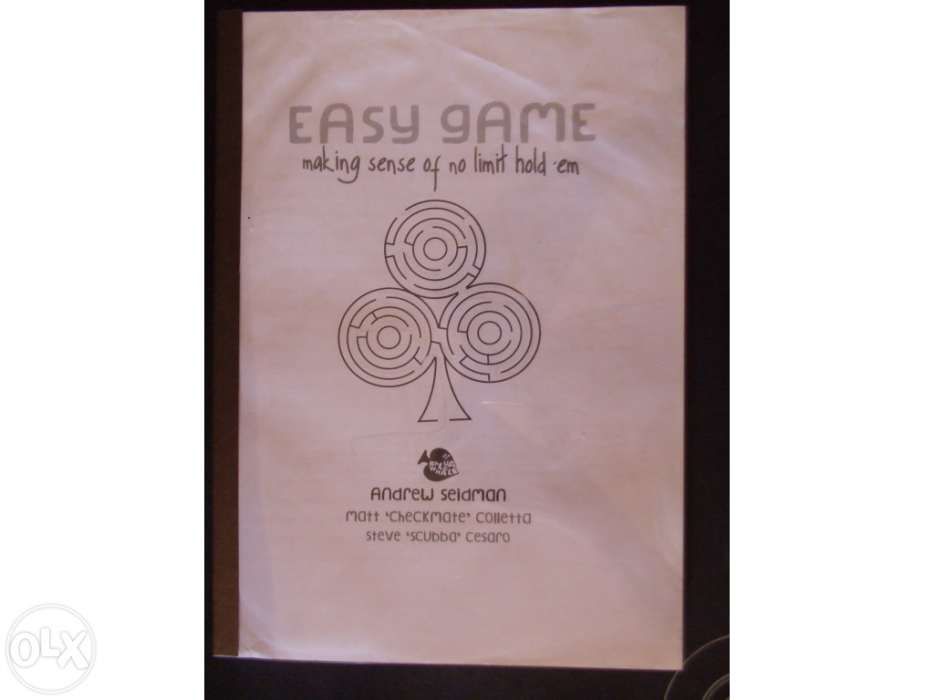 Livro de Poker "Easy Game".