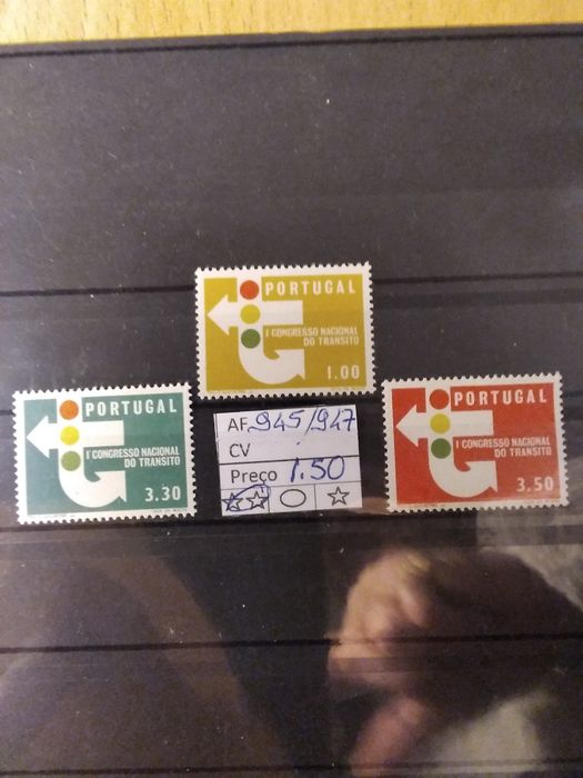 1965 1° Congresso Nacional Do Trânsito MNH **