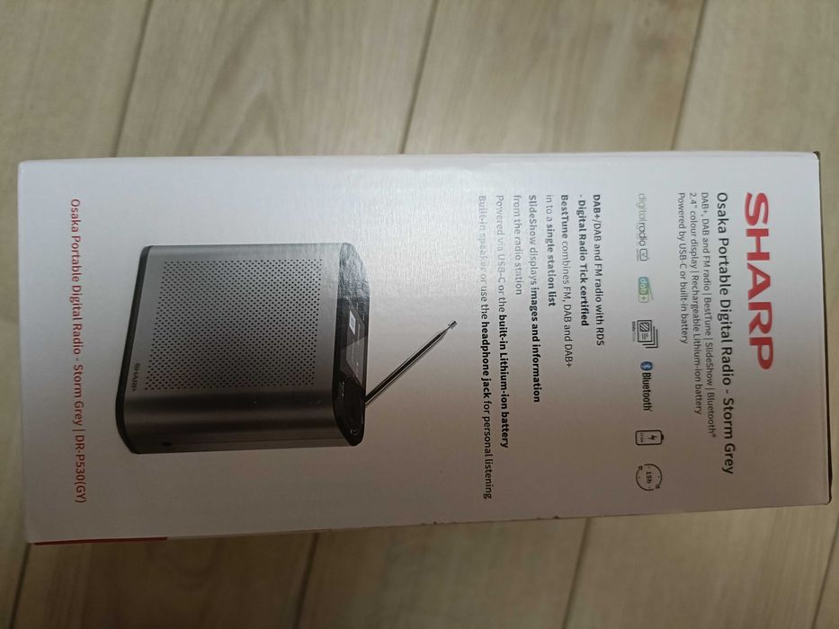 Nowe radio cyfrowe przenośne SHARP Osaka DAB