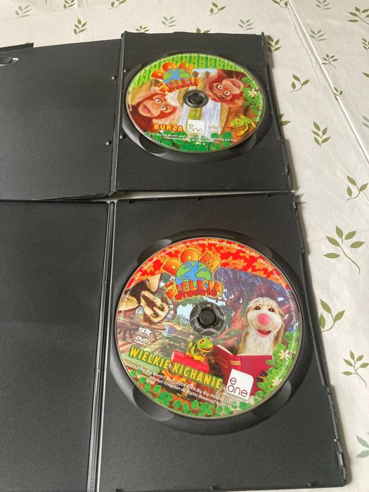 Bajki edukacyjne na DVD z serii Dom na wielkim drzewie, cena za obie