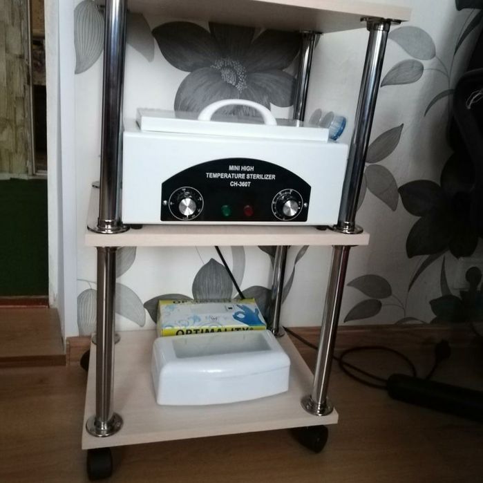 Этажерка тележка косметологическая косметолога етажерка косметологична