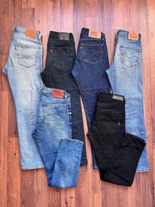 Джинси Levis, Diesel, Tommy Hilfiger