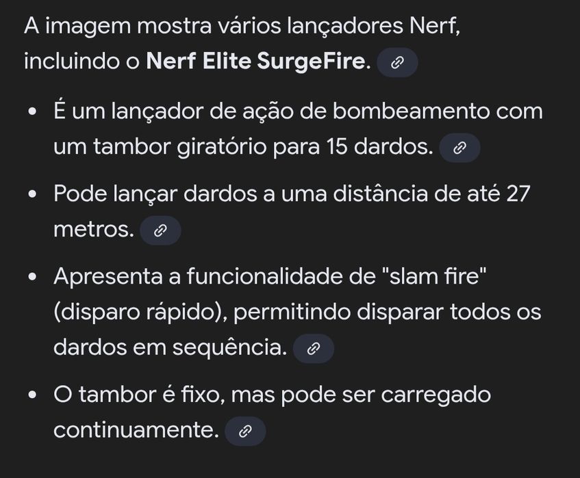 Vários lançadores Nerf
