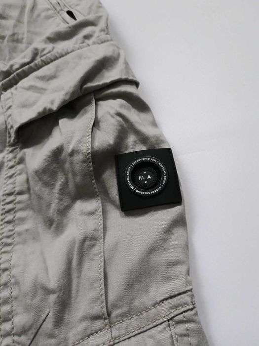 Marshall Artist Men's L Cotton Cargo Pant - Chalk White
