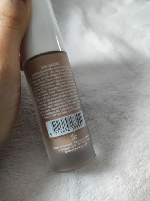 Gosh hydramatt foundation podkład spf 15 podkład 010r light dark