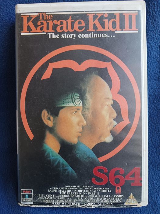 Kaseta VHS karate kid 2