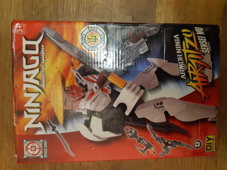 figurka składana Ninjago Spinjitzu