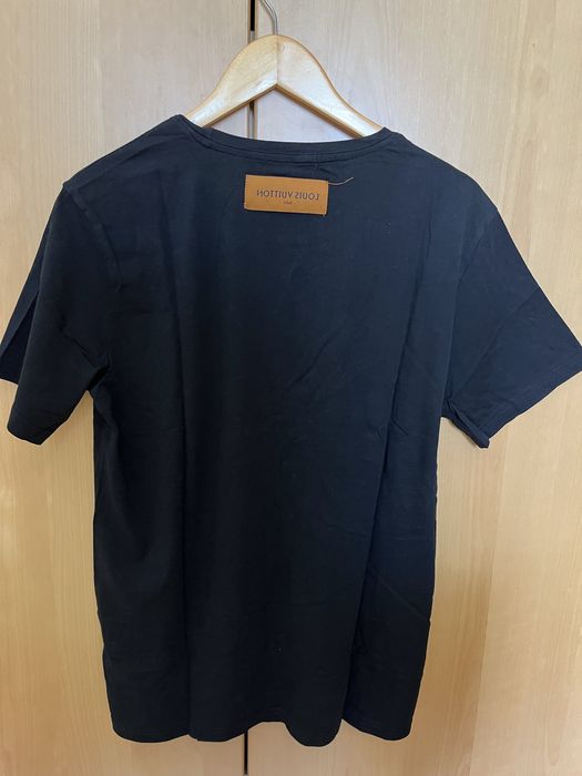 T-shir Louis Vuitton preta