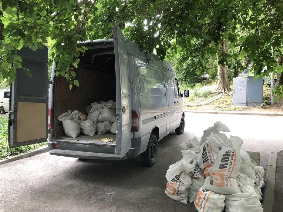 Вывоз мусора вивіз сміття вивезення сміття газель Зіл газон  Грузчики