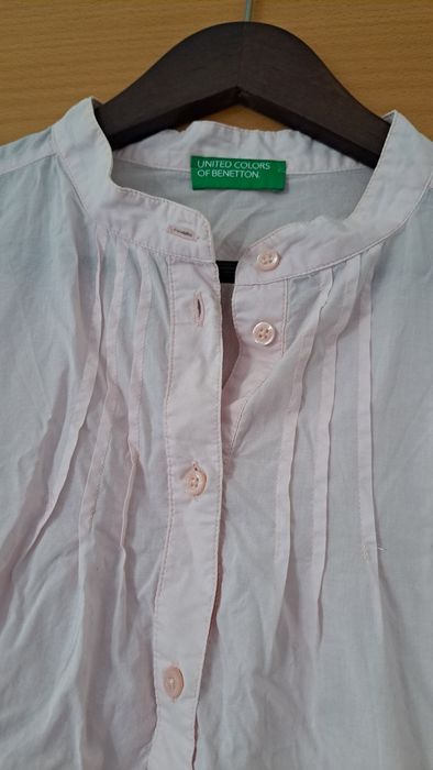 Túnica/ blusa Cor de rosa Benetton