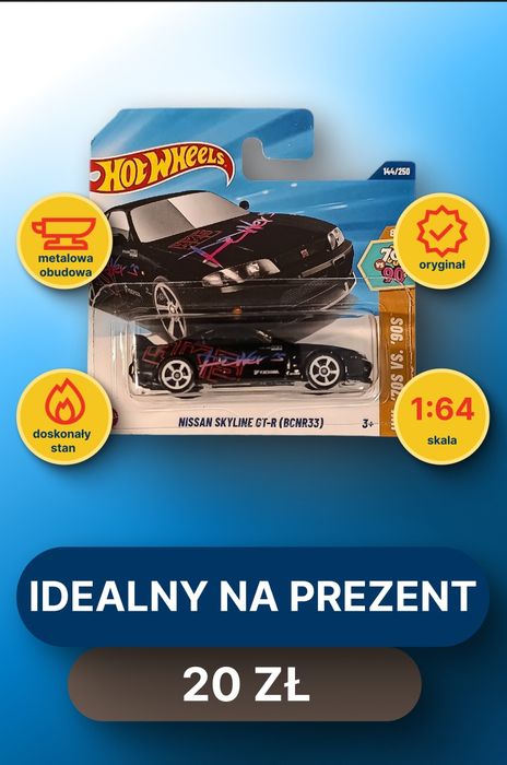 Hot Wheels – Nissan Skyline GT-R R33