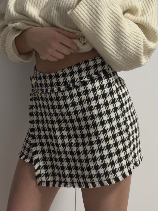 Твідова спідниця-шорти
