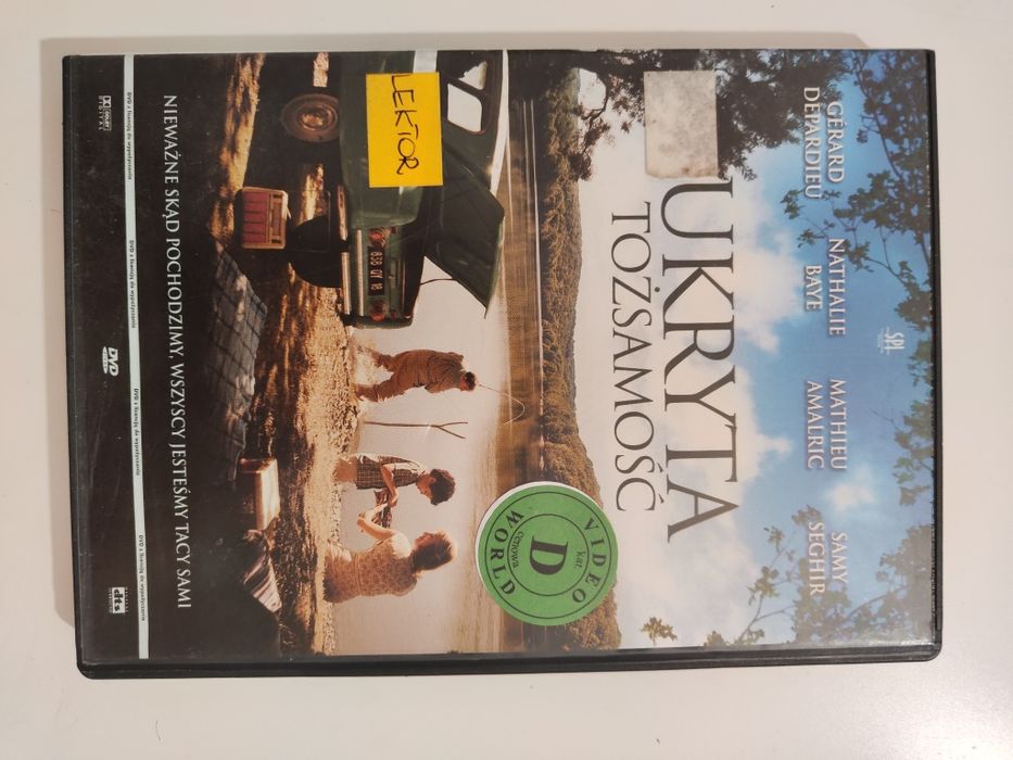 Ukryta tożsamość - płyta DVD