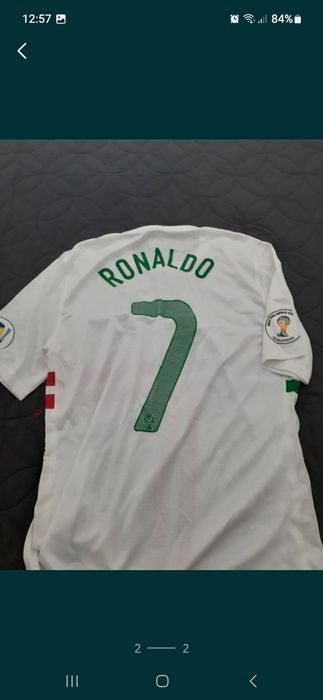 Camisola CR7 Autografada