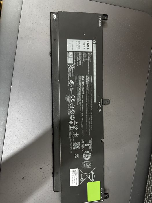 Оригінальна батарея Dell 7560 PKWVM до 5%знос Precision 7550 95Wh 7750