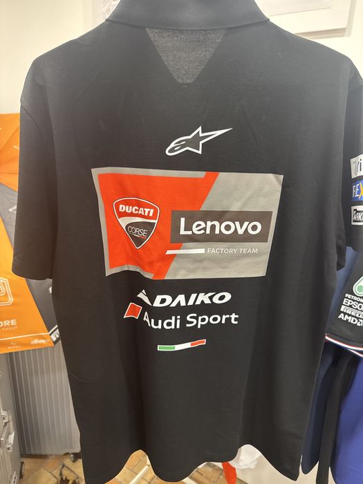 Polos lindos lenovo audi/ducati, a estrear, varias cores e tamanhos