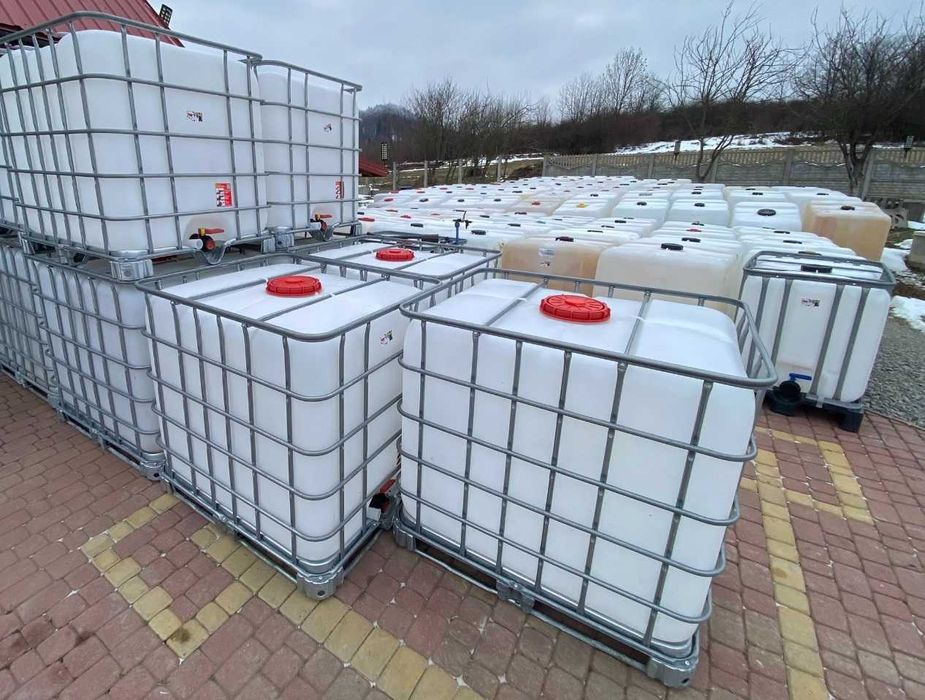 Zbiornik beczka Paletopojemnik Mauzer  1000l Nowy/ Czysty Faktura Vat