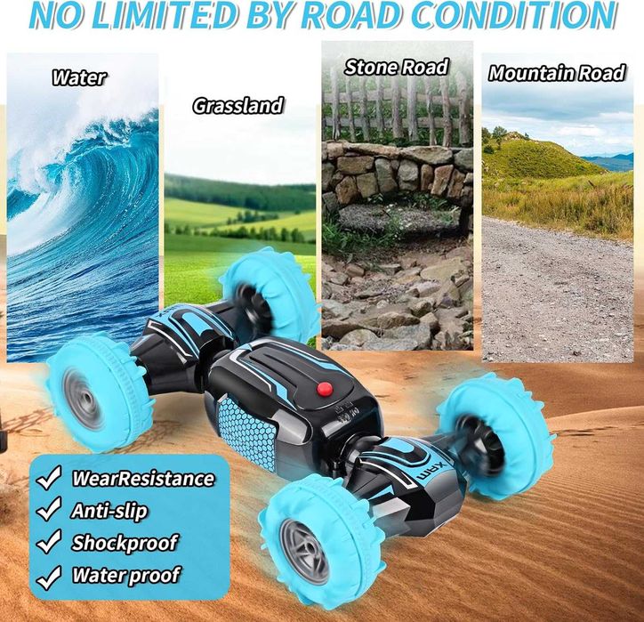 NOVOS! Amphibious rollover RC Car , comando por gestos
