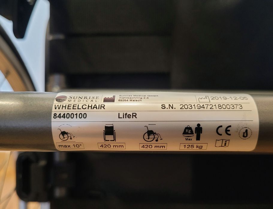 Cadeira de Rodas Manual - Quickie Life R