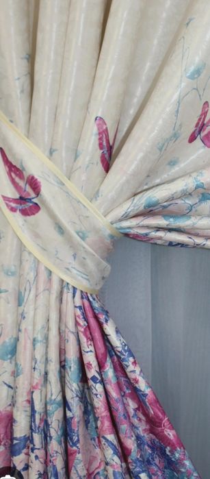 Штора в стиле прованс