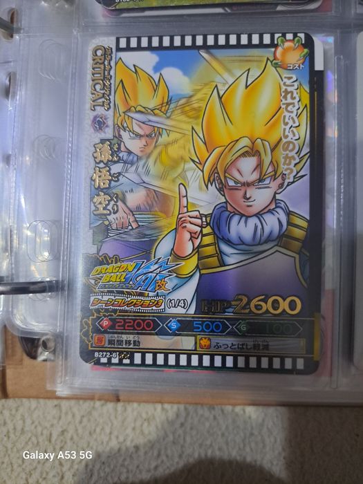 Cartas dragon ball z
